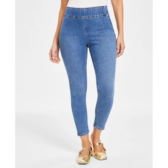INC International Concepts Womens Size 8/29 Pull-On Skinny Cropped Jeans $59 - Picture 1 of 9